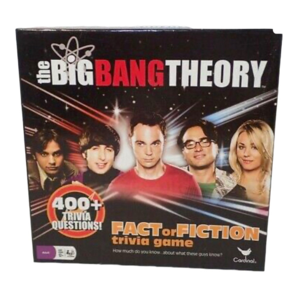 NIB THE BIG BANG THEORY TV Show Fact or Fiction Trivia Game